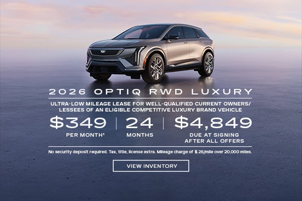 2026 OPTIQ RWD LUXURY. Ultra-low milege lease for well-qualified current owners/lessees of an eli...